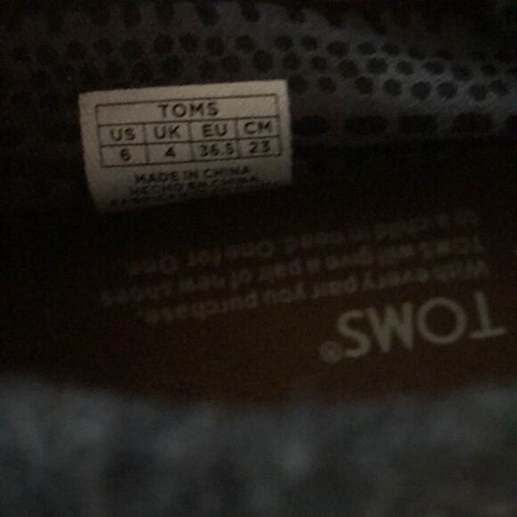 Tom’s rubber ankle boots sz 6 - Picture 6 of 7